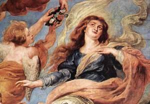 Assumption of the Virgin (detail-1) 1626
