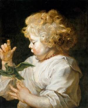 Rubens - Boy with Bird c. 1616
