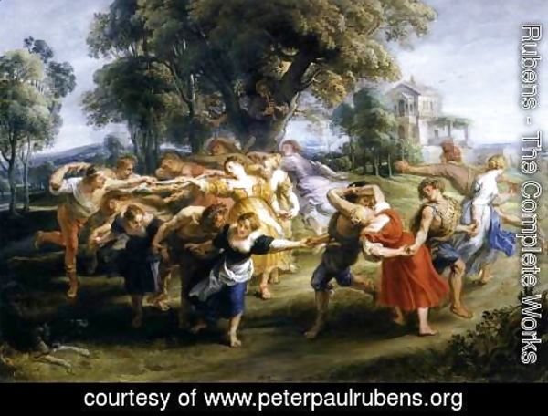 Rubens - Dance of Italian Villagers c. 1636