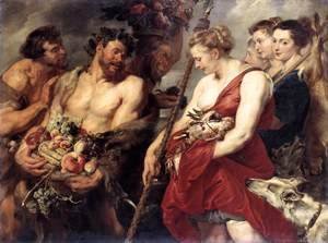 Rubens - Diana Returning from Hunt c. 1615