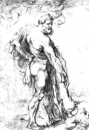 Rubens - Hercules Crowned by Genii c. 1621