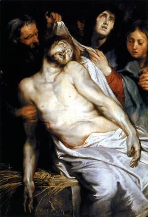 Rubens - Lamentation (Christ on the Straw) 1617-18