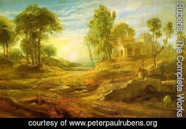 Rubens - Landscape with a Watering Place