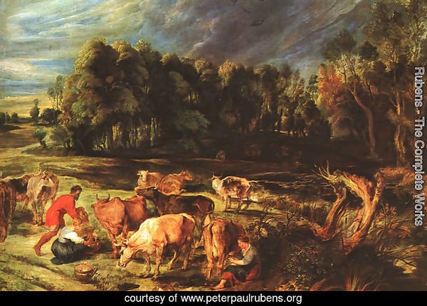 Landscape with Cows c. 1636