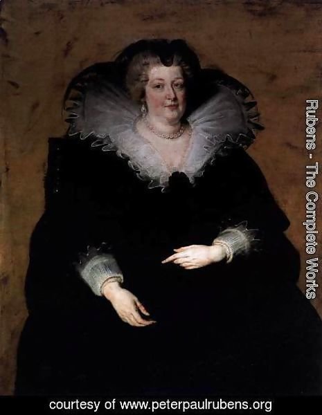 Rubens - Marie de Medici, Queen of France c. 1622