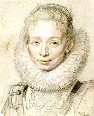 Rubens - Portrait of a Chambermaid (2) c. 1625