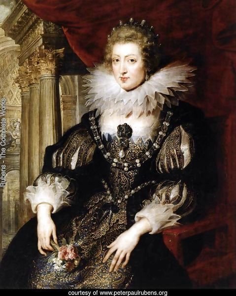 Portrait of Anne of Austria 1621-25