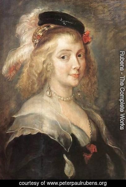 Rubens - Portrait of Helena Fourment c. 1630