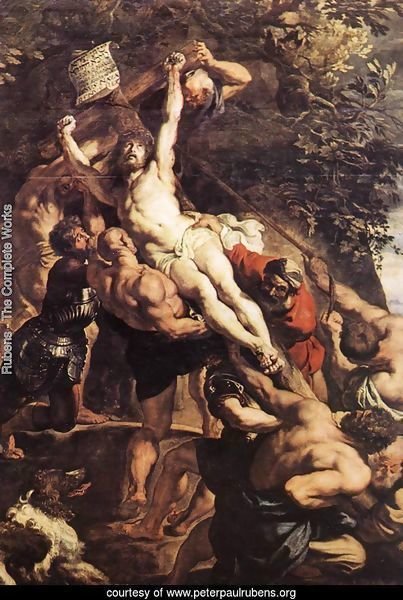Raising of the Cross (detail-1) 1610