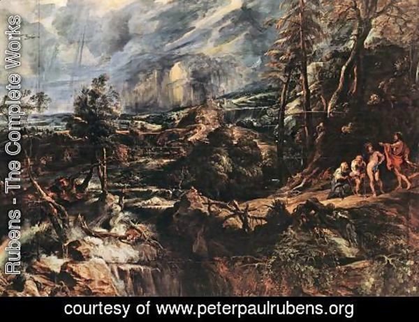 Rubens - Stormy Landscape c. 1625
