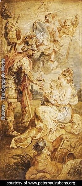 Rubens - The Birth of Henri IV of France 1628-30