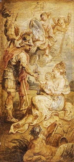Rubens - The Birth of Henri IV of France 1628-30