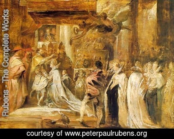 Rubens - The Coronation of Marie de' Medici