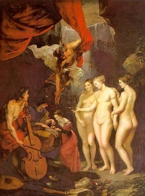 Rubens - The Education of Marie de' Medici 1622-24
