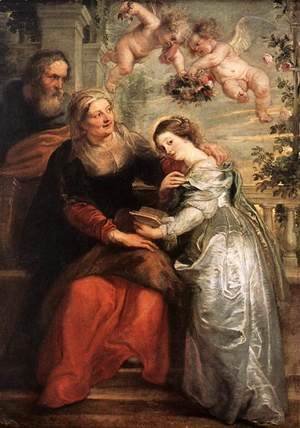 Rubens - The Education of the Virgin 1625-26