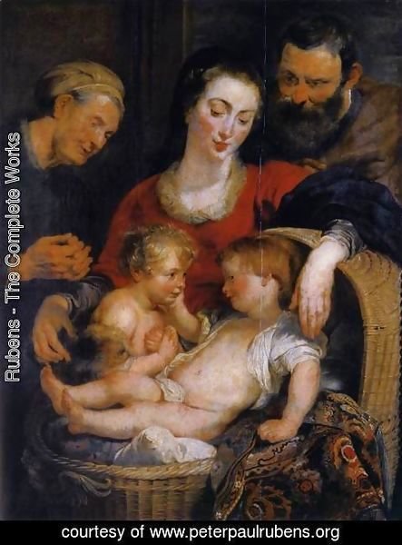 Rubens - The Holy Family with St Elizabeth 1614-15