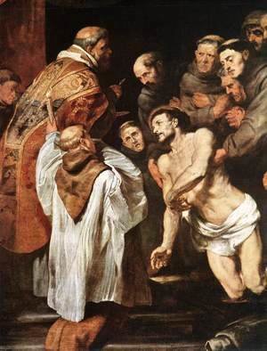 The Last Communion of St Francis 1619