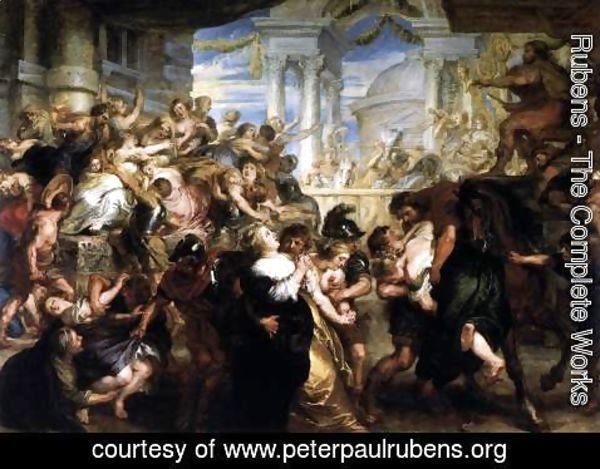 Rubens - The Rape of the Sabine Women 1635-37