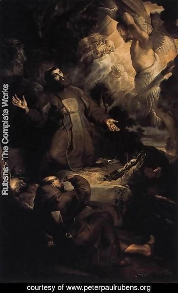 Rubens - The Stigmatization of St Francis c. 1616