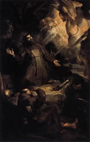 Rubens - The Stigmatization of St Francis c. 1616