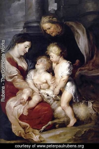 Rubens - The Virgin and Child with St Elizabeth and the Infant St John the Baptist c. 1615