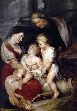 The Virgin and Child with St Elizabeth and the Infant St John the Baptist c. 1615