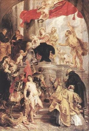 Rubens - Bethrotal of St Catherine (sketch)