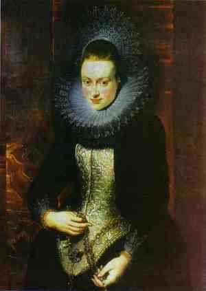 Rubens - Portrait of a Lady with a Rosary