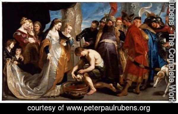 Rubens - Queen Tomyris before the Head of Cyrus