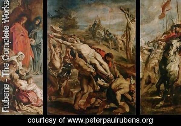 Rubens - Raising of the Cross