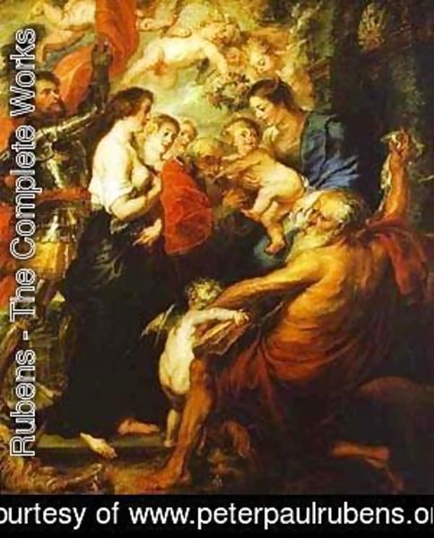 Rubens - Madonna With The Saints 1638-1640