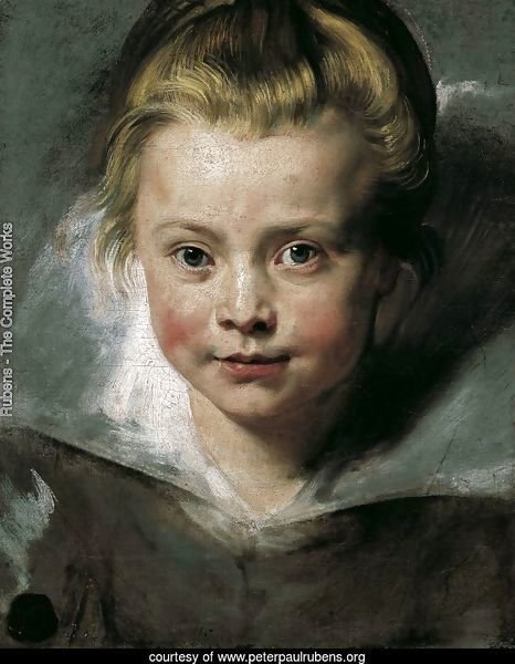 Portrait of Clara Serena Rubens c 1616