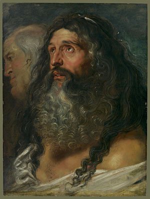 Rubens - Study of Two Heads