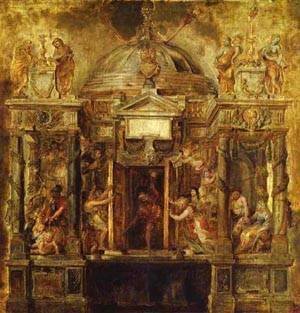 Rubens - Temple Of Janus Study 1635