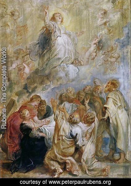 Rubens - The Assumption of the Virgin modello 1637