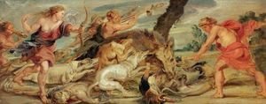 Rubens - The Hunt of Meleager and Atalanta 1628
