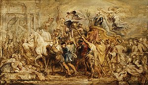 Rubens - The Triumph of Henry IV sketch 1627