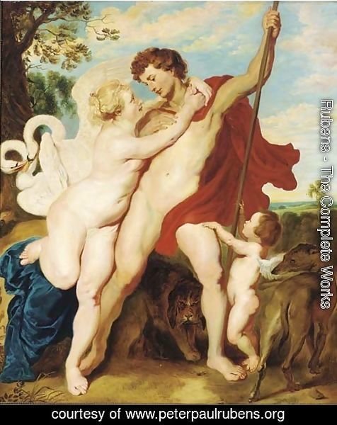 Rubens - Venus and Adonis 2