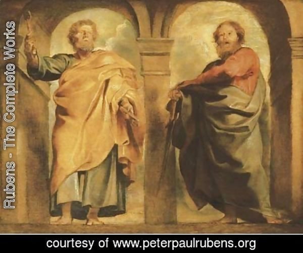 Rubens - Saint Peter and Saint Paul a modello