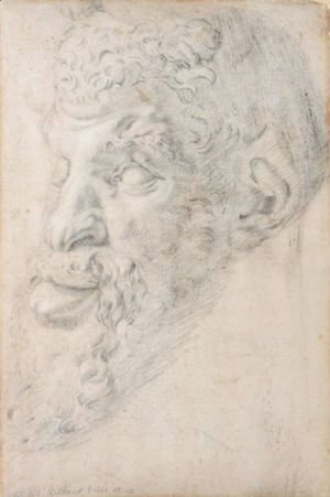 Rubens - Head Of Pan, After The Antique
