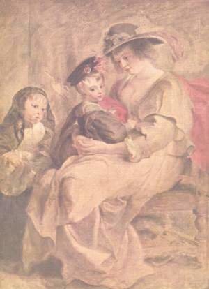 Portrait of the artist's family