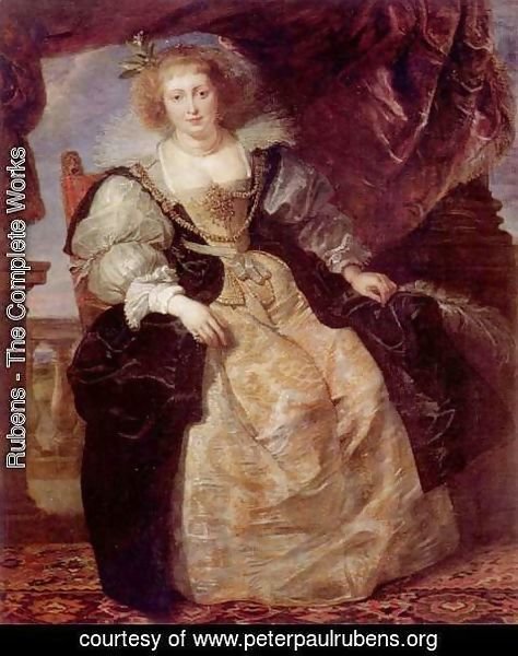 Rubens - Portrait of Helene Fourment in a wedding gown