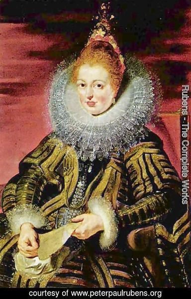 Rubens - Portrait of the Infanta Isabella Clara Eugenia regent, the southern Netherlands