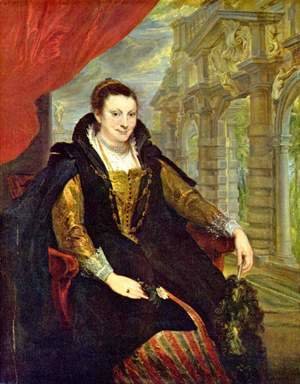 Portrait of Isabella Brant 3