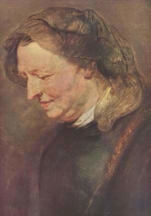 Portrait of an old woman