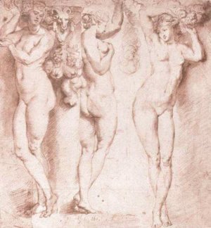Rubens - The Three Caryatids