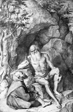 Rubens - St. Onufrij Instruct Monk