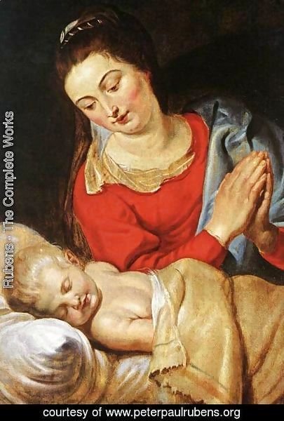 Rubens - Virgin  and  Child 4