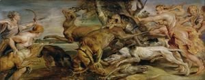 Rubens - The Hunt of Diana, 1628