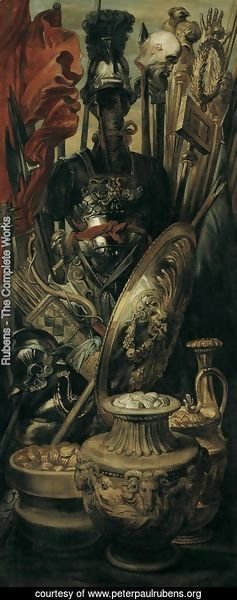 Rubens - Weapons, trophy 1616-1617